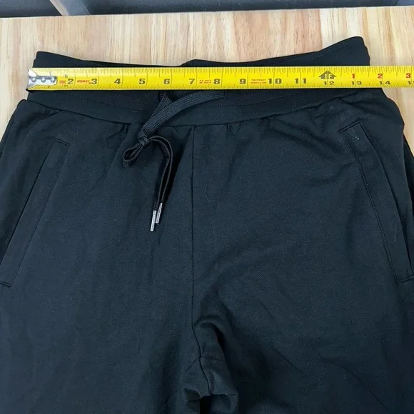 Sevego Inseam 32" Joggers Men Small Black Lightweight Sweatpants Athletic Gym - Picture 8 of 10